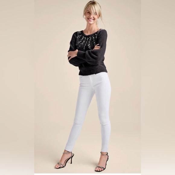 Jeweled Feather-Soft Sweater - Picture 13 of 15